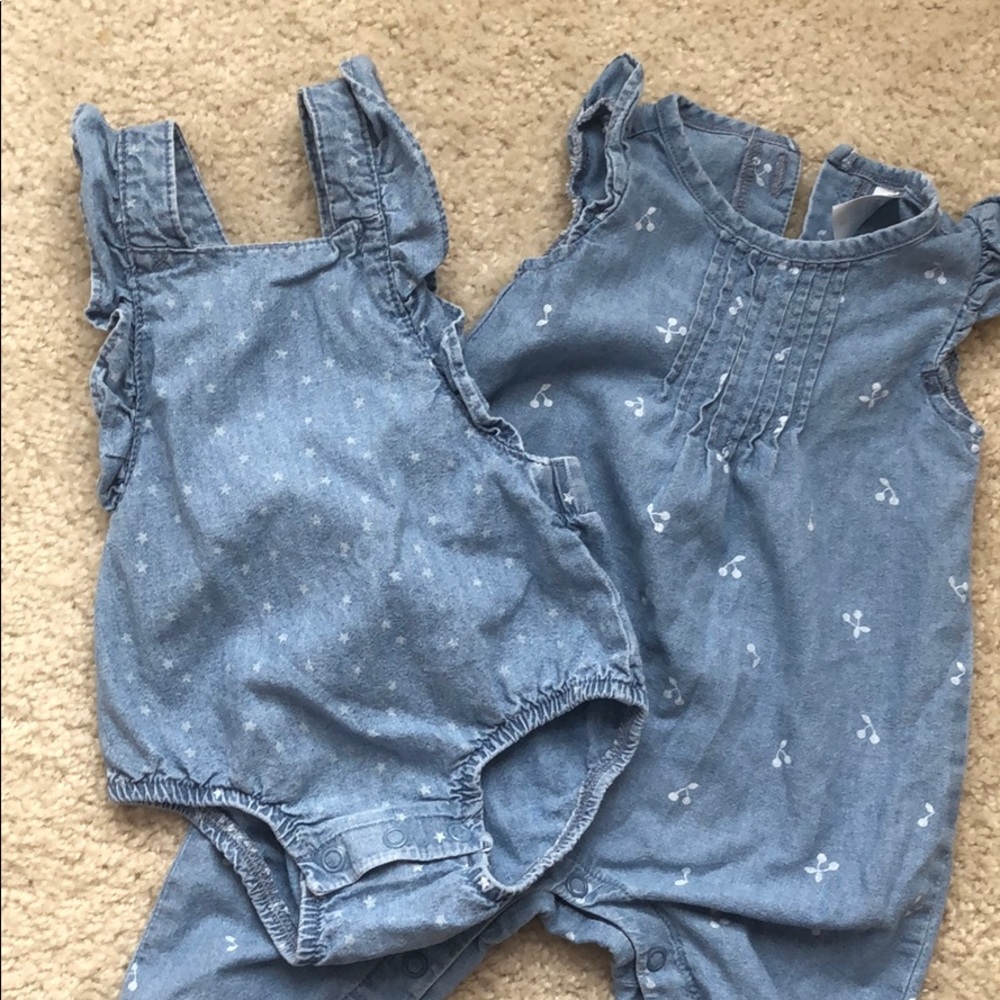 Carters baby rompers